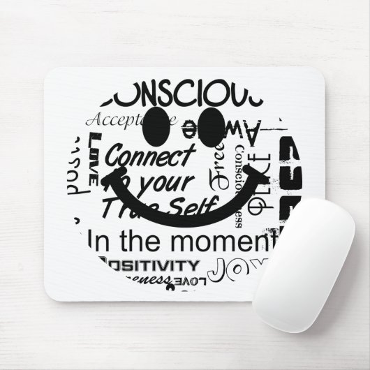 Geistige Bestätigungen Mousepad (Mit Mouse)