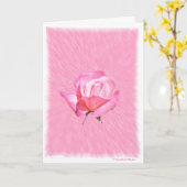 Geistige Brustkrebs-Karte Karte (Gelbe Blume)