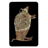 Geistige Büffel-Petroglyphe Magnet (Vertikal)