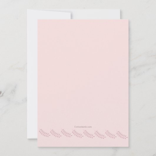 Geistige Eindrucks-Einladung Einladung (Rückseite)