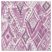 GEISTIGE FRIGGIN DIAMANTEN lila Stammes- Ikat Stoff (Nahaufnahme)