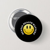 Geistige Gesundheit Button (Vorne & Hinten)