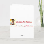 Geistige Kreuz-und Blumen-Karte Karte (Rückseite)