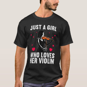 Geistige Kunst für Mädchen Violine von MASCHINE T-Shirt
