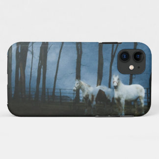 Geistige Pferde am iPhone-Fall von Midnight Case-M Case-Mate iPhone Hülle