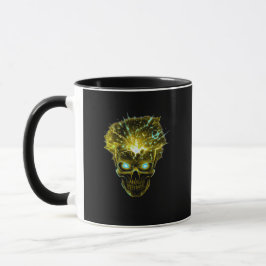 Geistige Überlastung | Explodierender Schädel Kosm Tasse