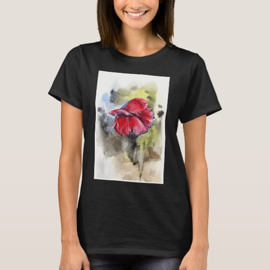 Geistiger Aal-Aufkleber T-Shirt (Vorderseite)