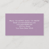 Geistiger Berater Visitenkarte (Rückseite)