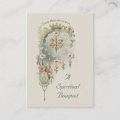 Geistiger Blumenstrauß-Gebets-heilige Karte (Vorderseite)