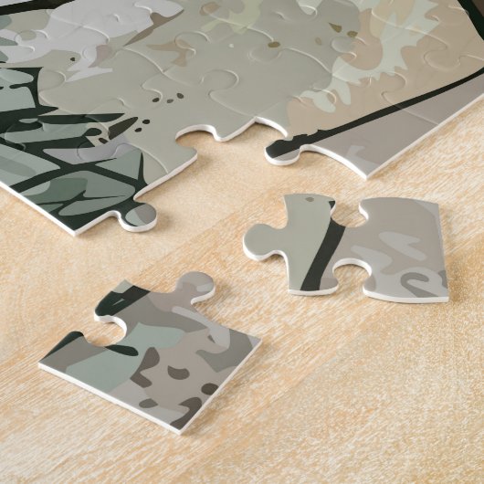 Geistiger Frosch Puzzle (Seite)