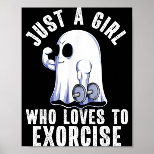 Geistiger lustiger Fitnessstudio-Workout Bodybuild Poster