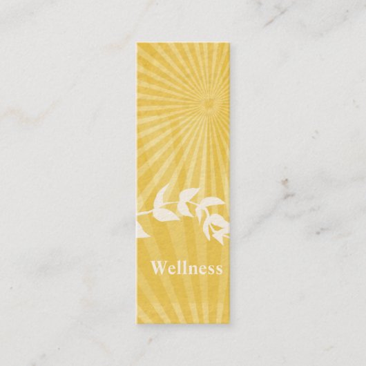 Geistiger Meditations-Trainer Mini Visitenkarte (Vorderseite)