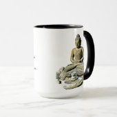 Geistiges Buddhazen-Erleuchtung-Zitat Tasse (VorderseiteRechts)