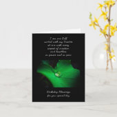 Geistiges Geburtstags-Karten-Einssein Karte (Gelbe Blume)