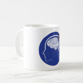 Geistiges Konzept Kaffeetasse (Vorderseite Links)