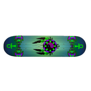 Geistiges magisches Skateboard - besonders