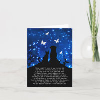 Geistiges neues Alters-Beileid mit Hund,