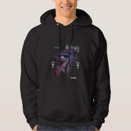 GEISTIGES RA ANKH OM MANI DMT GRAFFITI-HORUS HOODIE
