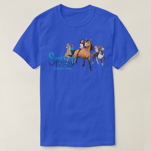 Geistiges Reiten frei, ungezähmt T-Shirt (Design vorne)