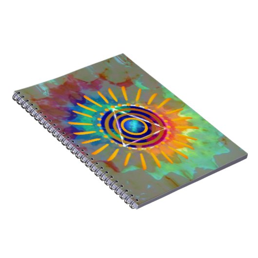 Geistiges Tyedye Notizblock (Rechte Seite)