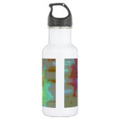 Geistiges Tyedye Trinkflasche (Rückseite)