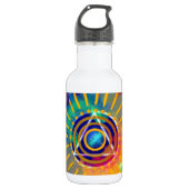 Geistiges Tyedye Trinkflasche (Vorderseite)