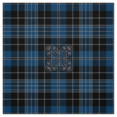 Geistliche Blaue Tartan mit Muster Stoff (Muster)