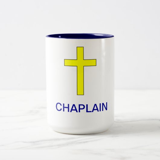 GEISTLICHES Kaffee-Tasse Zweifarbige Tasse (Mittel)