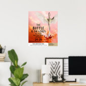 Geistliches Schwert & Drache Poster (Heimbüro)