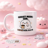 Geistmodus aktiviert Kaffeemodus große Halloween-T Kaffeetasse
