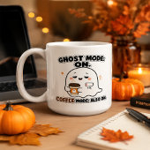 Geistmodus aktiviert Kaffeemodus große Halloween-T Kaffeetasse