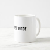 Geistmodus: Stille ist Macht Kaffeetasse (VorderseiteRechts)