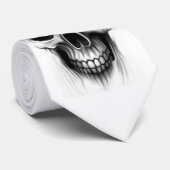 Geistschädel Krawatte (Gerollt)