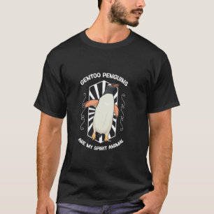 Geisttier Gentoo-Pinguin T-Shirt