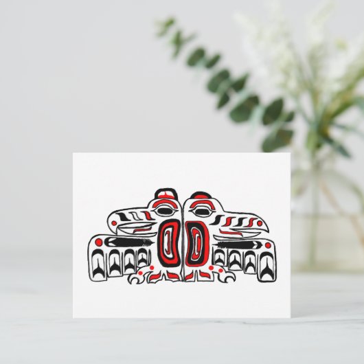 Geistvögel Postkarte (Stehend Vorderseite)