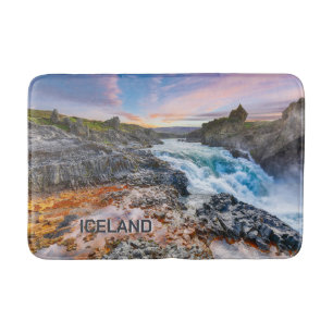 Geitafoss Wasserfälle, Island Badematte