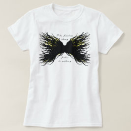 Geiz Abstrakte 7 Todsünden Alkohol-Tinten-Kunst T-Shirt