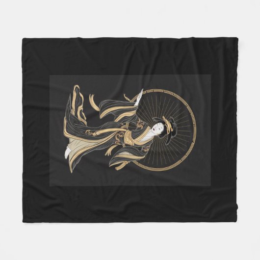 Geji Xue Susu Fleecedecke (Vorderseite (Horizontal))