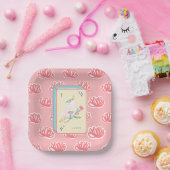 Gejubeln an der Bird Bam Mahjong Papierplatte Pappteller (Party)