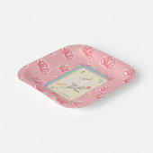 Gejubeln an der Bird Bam Mahjong Papierplatte Pappteller (Gewinkelt)