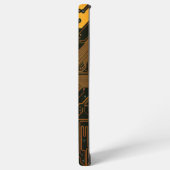 Gek Out Nerd PCB Orange Electronic Circuit Board Samsung Galaxy Hülle (Linke Seite)