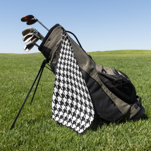 Gekacheltes Golfhandtuch (Gras)