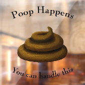 "Gekackt Ereignisse" individuell anpassbare ermuti Fensteraufkleber (Blatt 2)