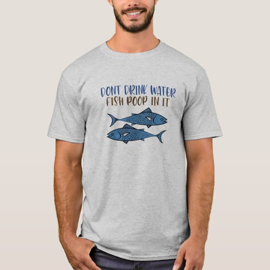 gekackt Fisch T-Shirt (Vorderseite)