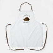 "Gekackt Geschehnisse" Anpassbarer, stressfreier S Schürze (Vorderseite)