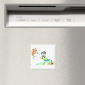 Gekackt Steine | Sun thumbs Up to Man Kacke Brille Magnet (In Situ (Geschirrspüler))