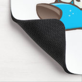 Gekackte HündchenMausunterlage Mousepad (Ecke)