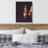 gekappte Axt oder Speerspitze Leinwanddruck (Insitu (Schlafzimmer))