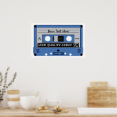 Gekassette Poster (Küche)