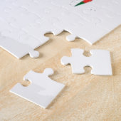 Gekennzeichnete Weltkarte der Flaggen der Welt Puzzle (Seite)